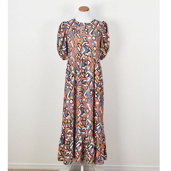 CROSBY by Mollie Burch Dresses & Skirts - CROSBY Mollie Burch Abstract Printed Maxi Midi Dress - S